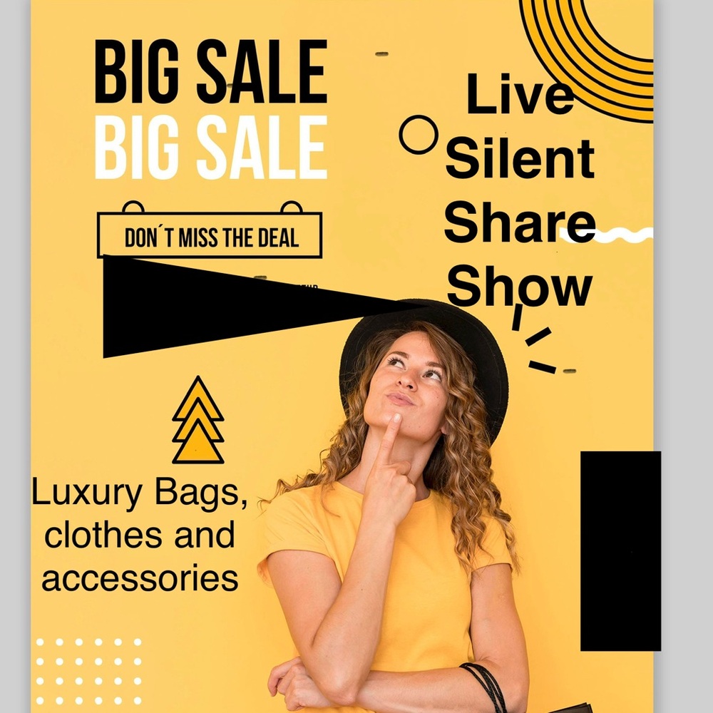 BIG SALE SILENT SHARE SHOW